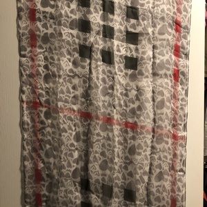 Burberry silk scarf